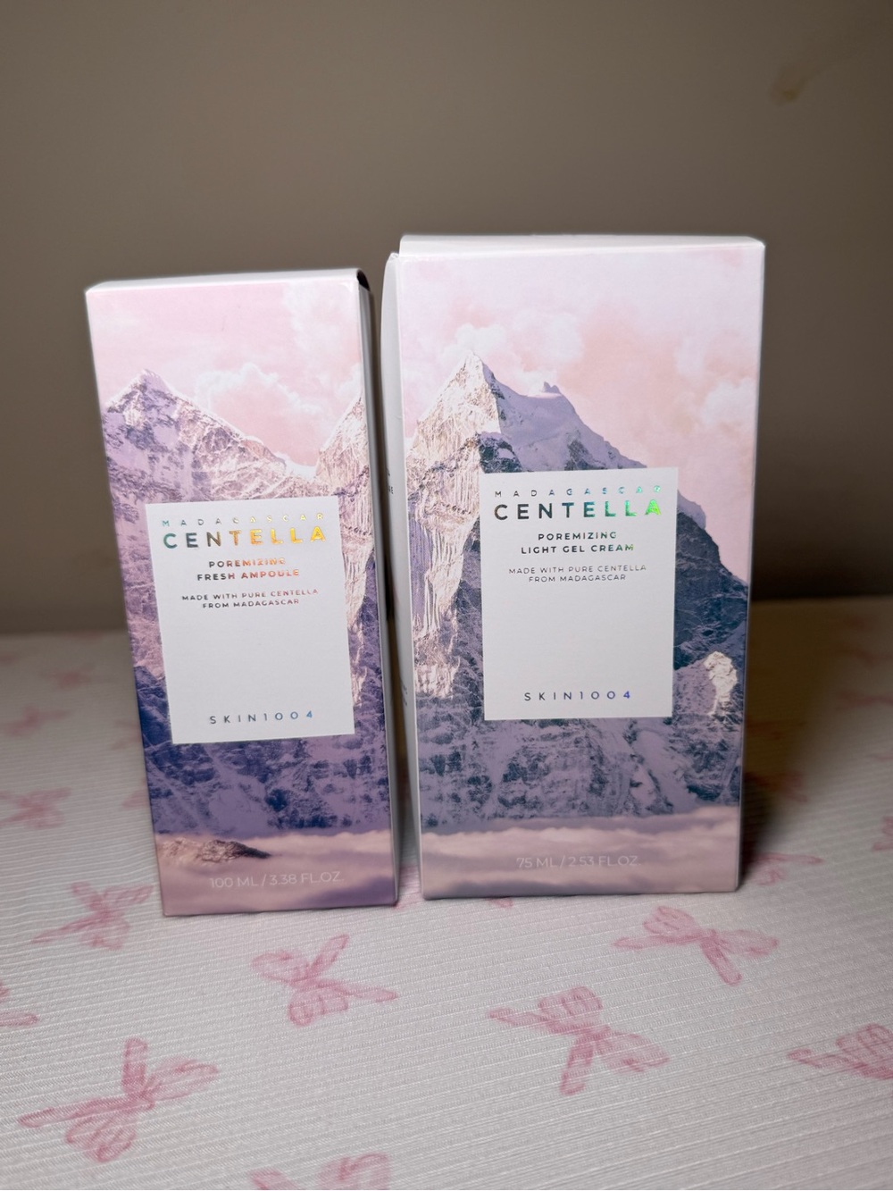 SKIN1004 Centella Poreminimizing Light Gel Cream & Ampoule Duo